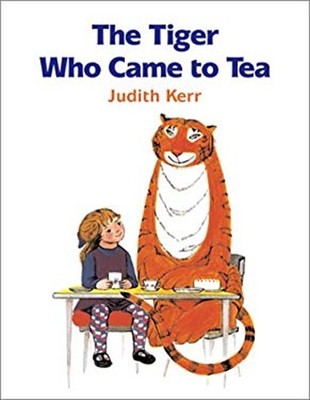 The Tiger Who Came to Tea Library Binding Judith Kerr