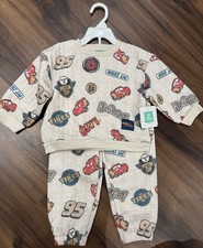 Disney Cars Lightning McQueen Baby Boy 24 Month 2 Piece Long Sleeve Pants Set