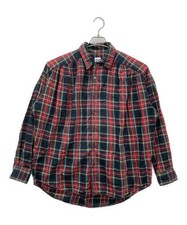 AiE          Check shirt Red