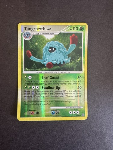 Pokemon Tangrowth Reverse Holo Rare Arceus 10/99 LP