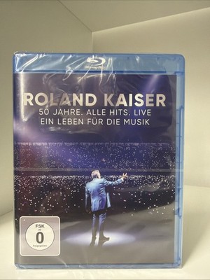 Roland Kaiser ''50 Jahre - Alle Hits Live'' Blu-Ray Disc NEU Album 2025