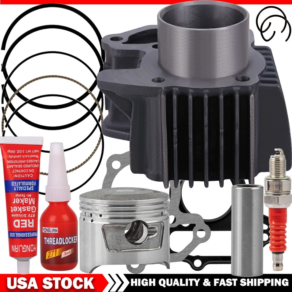 Kit de reconstrucción de extremo superior para junta de pistón de cilindro Yamaha Badger 80 YFM80 1985-2001 Foto 4 de 4