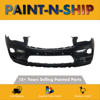 For 2016-2017 INFINITI QX50 Front Bumper w/ParkSnsr w/Intell Cruise Ctrl Painted