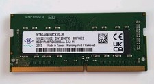 Nanya 8GB 1Rx8 PC4-3200AA-SA2-11 DDR4 SDRAM NT8GA64D88CX3S-JR