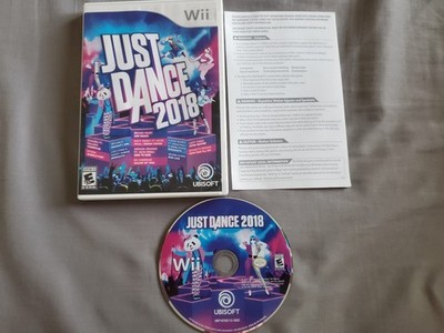 Just Dance 2018 (Nintendo Wii, 2017) COMPLETE