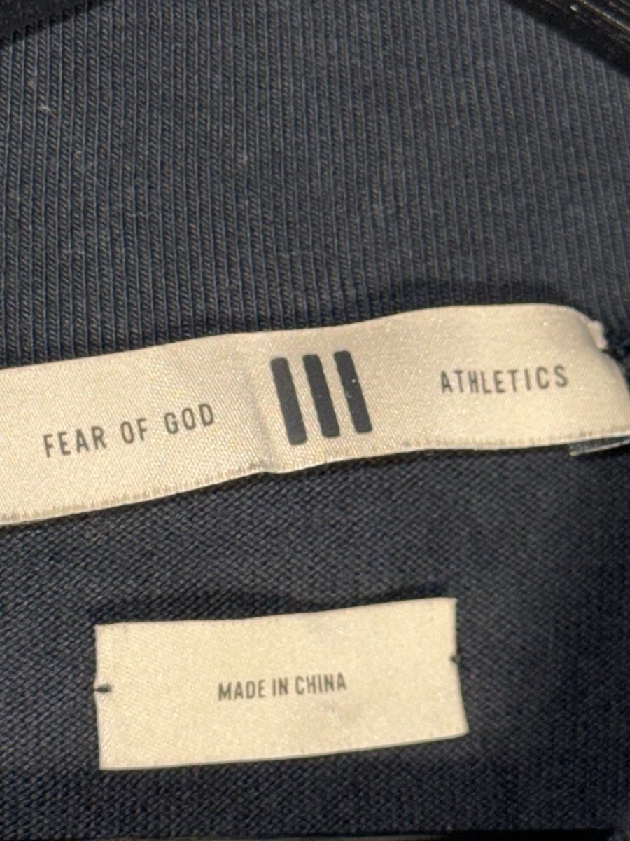 adidas x Fear of God Athletics Heavy Jersey 3/4 Sleeve Mock Tee