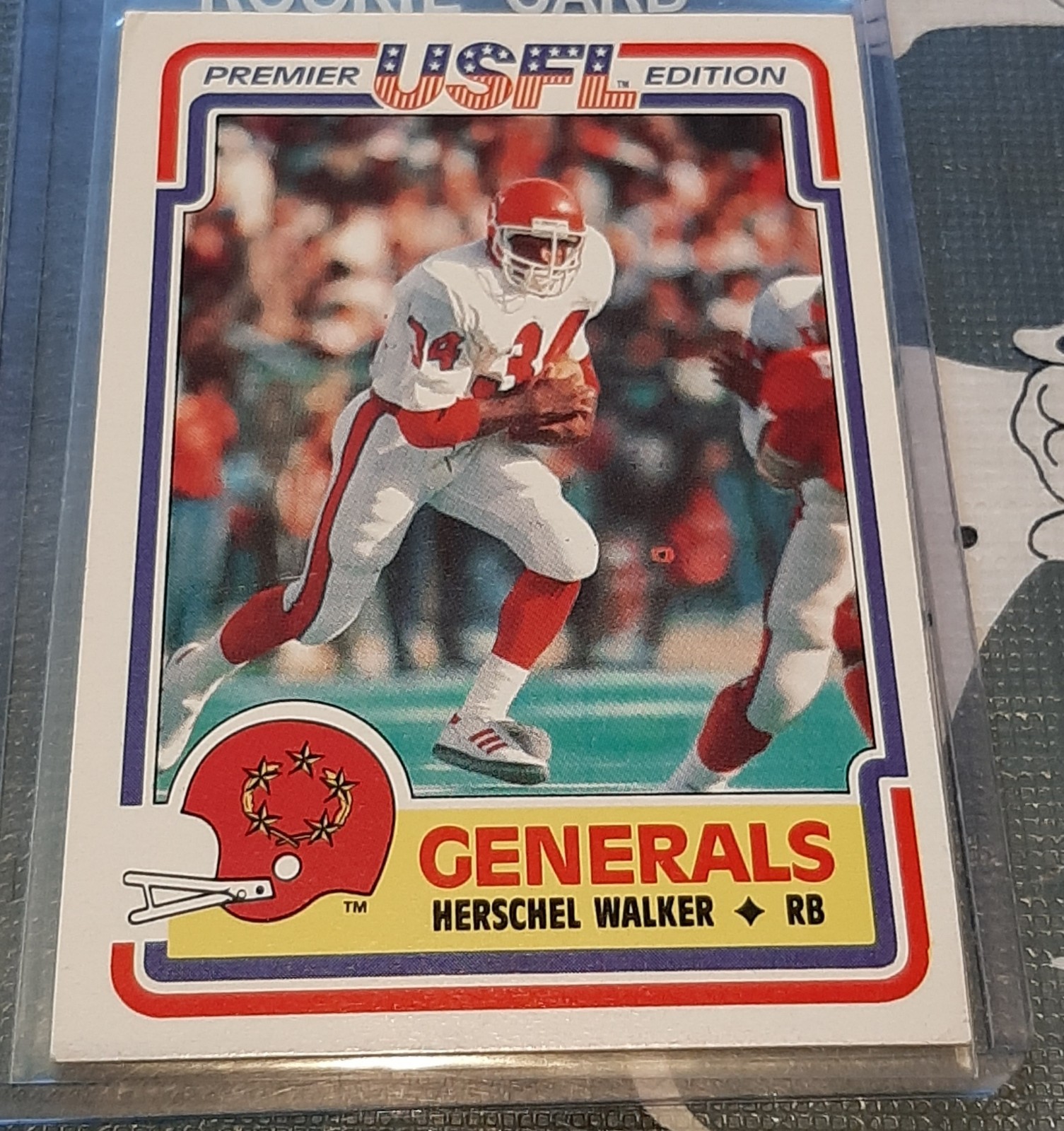 1984 Topps USFL - Herschel Walker #74 (RC)