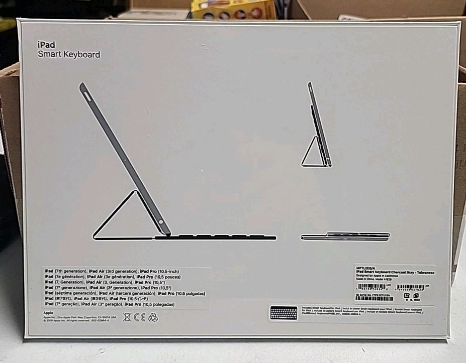 Apple Smart Keyboard for 10.5‑inch iPad Air - Traditional Apple Smart Keyboard for 10.5‑inch iPad Air - Traditional