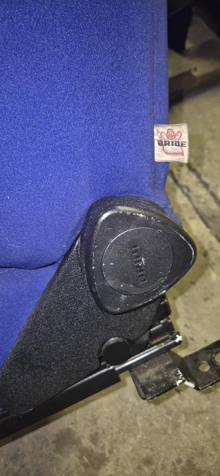 Honda Civic Ek Ek9 Ek4 ej9 Genuine BRIDE Drivers Seat With genuine Rail 96-00 - Image 3 of 4
