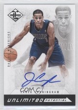 2012 Limited Unlimited Potential Signatures /199 Jared Cunningham #40 Auto 0q0