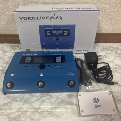 TC Helicon VoiceLive Play Vocal Effects Processor Harmony Looper Pedal GETESTET
