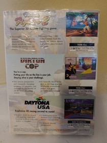 Sega Saturn, Virtua Fighter 2, Virtua Cop, & Daytona USA. (3in1). sealed copy.