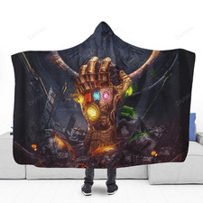 Hooded Blanket Cozy Blanket Amazing High Quality Superhero Throw