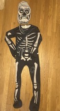 Boys Skeleton Costume Size 7/8 size tag missing  