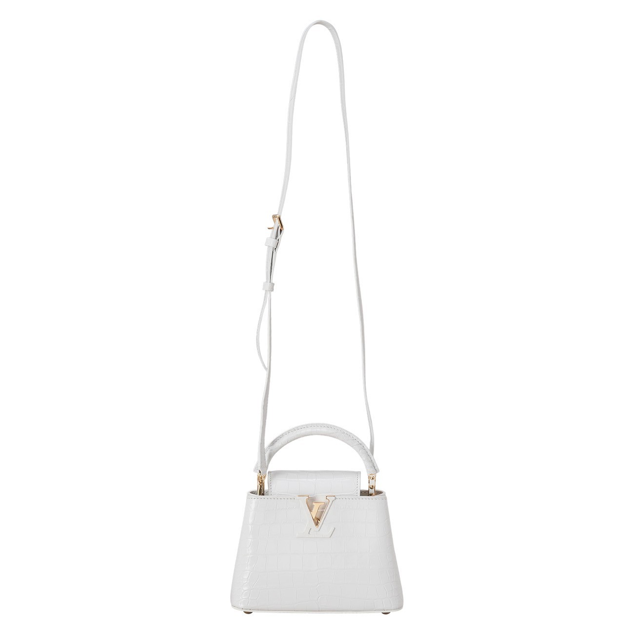 Louis Vuitton Exotic Croc Capucines Mini image 8