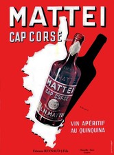 POSTER AFFICHE  MATTEI CAP CORSE