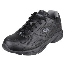 Hi Tec XT115 Trainer Black  Childrens Full lace front with five eyelets, Perfor