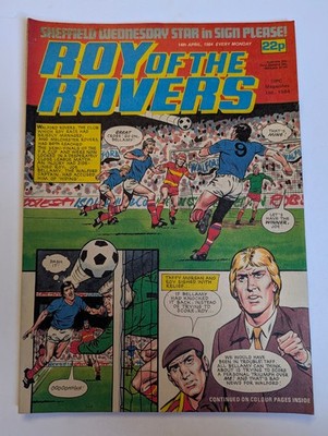 Roy of the Rovers Comic 14th April 1984, IPC Magazines Ltd.