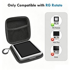 Storage Bag for Anbernic RG Rotate Dustproof Shock-absorbing Protective Case Box