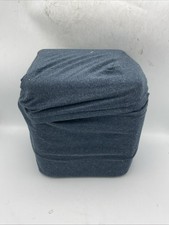 Threshold King Jersey Sheet Set Blue Made Of Cotton