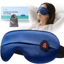 Cordless Heated Eye Mask for Dry Eyes, Warm Eye Compress for Stye, Blephariti...