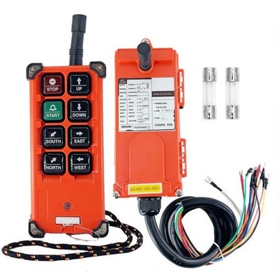 Transmitter&Receiver Hoist Crane Radio Industrial Wireless Remote Control F21E1B