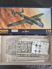 Junkers Ju 288C 1/72 Huma Model Luftwaffe Bomber WWII Rare OOP -AV409-