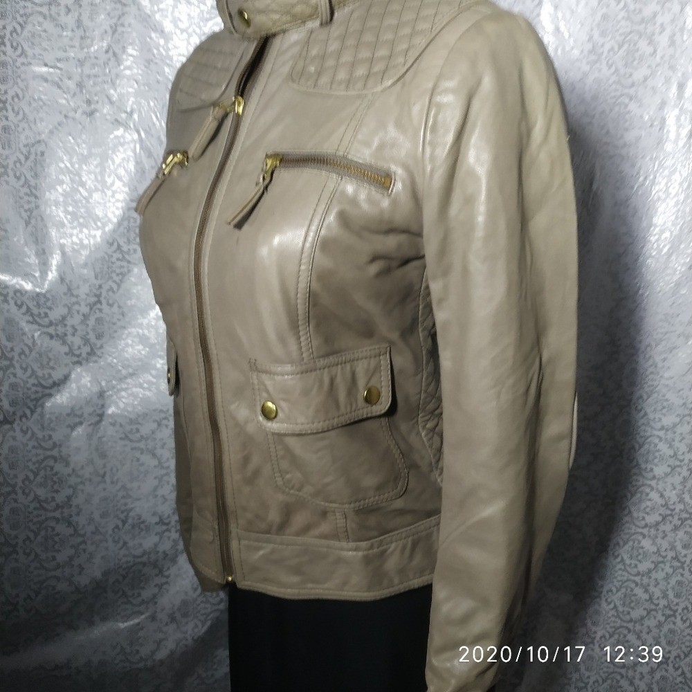 Leather jacket siege size medium @36 View 3