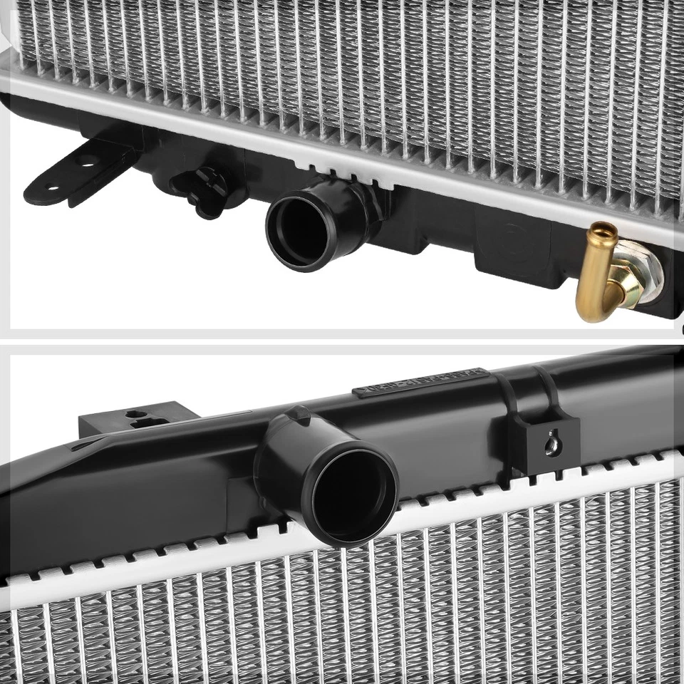 Repuesto de radiador de refrigeración de núcleo de aluminio estilo OE de 1 fila para 09-14 Acura TSX Foto 4 de 4