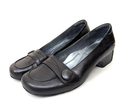 Josef Seibel Damen Schuhe Gr. 38 Schwarz Leder Bequem Komfort Ballerina 2606006
