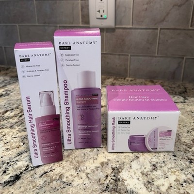 Bare Anatomy Expert Ultra Smoothing Shampoo Niacinamide Sulphate Free 250 ml