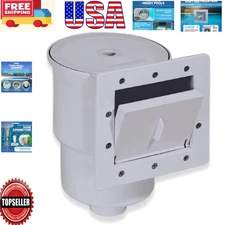 Durable HYDROTOOLS Thru-Wall Pool Skimmer Kit - Effortless Maintenance Access