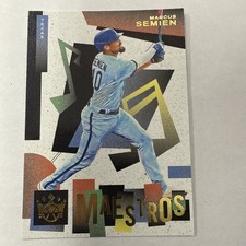 2022 Panini Diamond Kings # M-6 Marcus Semien Maestros Texas Rangers Baseball