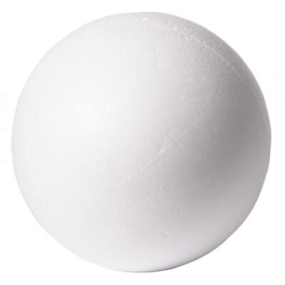 Habico Styroporkugeln (einzeln) 8 cm 10 cm 12 cm