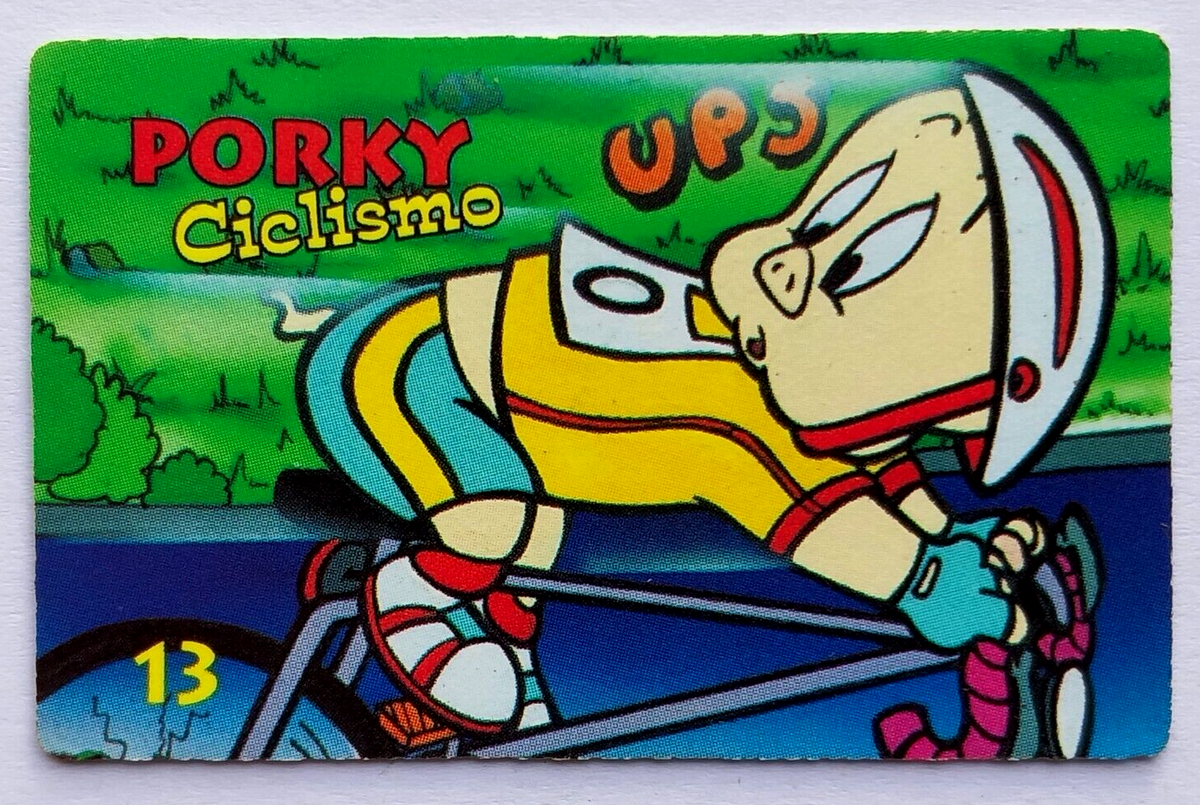 1996 MINI CARD Maxi Jack's Snacks COLOMBIA LOONEY TUNES #013B