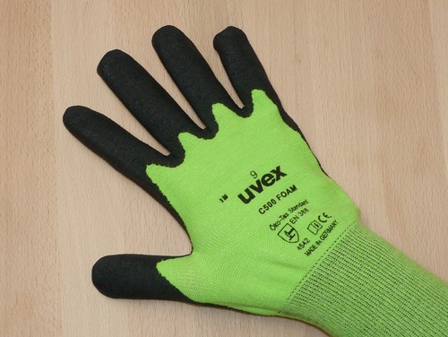 UVEX Helix C500 Foam Schnittschutzhandschuhe Arbeitshanschuhe Gr. 7 bis 11 - Bild 1 von 6