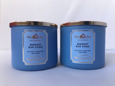 2 pcs Bath and Body Works 3 Wick 14.5 Ounce Scented Candle