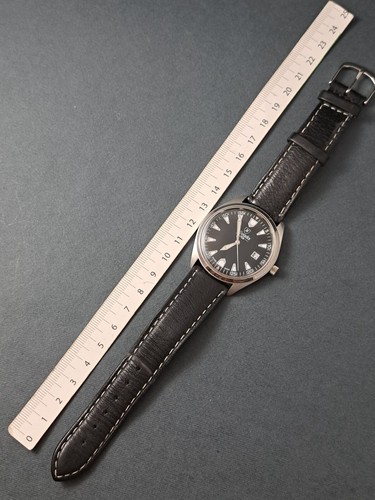 NIVADA 1926 Herren Quarzuhr schwarzes Zifferblatt RONDA Muvement 1 JWLS Swiss Vintage EX - Bild 9 von 17