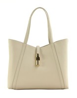 Furla Goccia Tote Bag L Shopper Tasche Panna Creme Neu