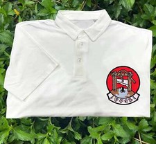 Vp 92 embroidered patch polo shirt