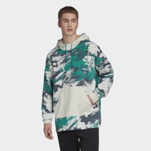 adidas print hoodie