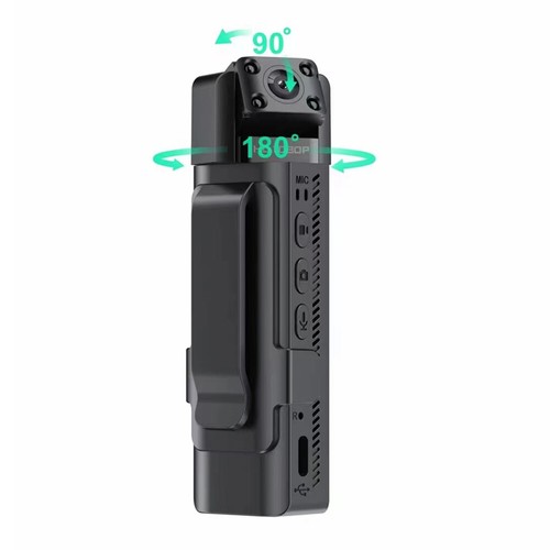 fr Mini caméra 1080P HD Enregistreur vidéo numérique Support WIFI TF 128 Go (ave - Photo 5/12