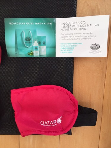 NWOT Qatar Airways THE WHITE COMPANY LONDON Business Pajamas BRICS Amenity SMALL - Picture 11 of 11