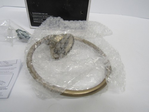 Delta Faucets 79446-CZ Linden Towel Ring - Champagne Bronze New - Picture 6 of 7