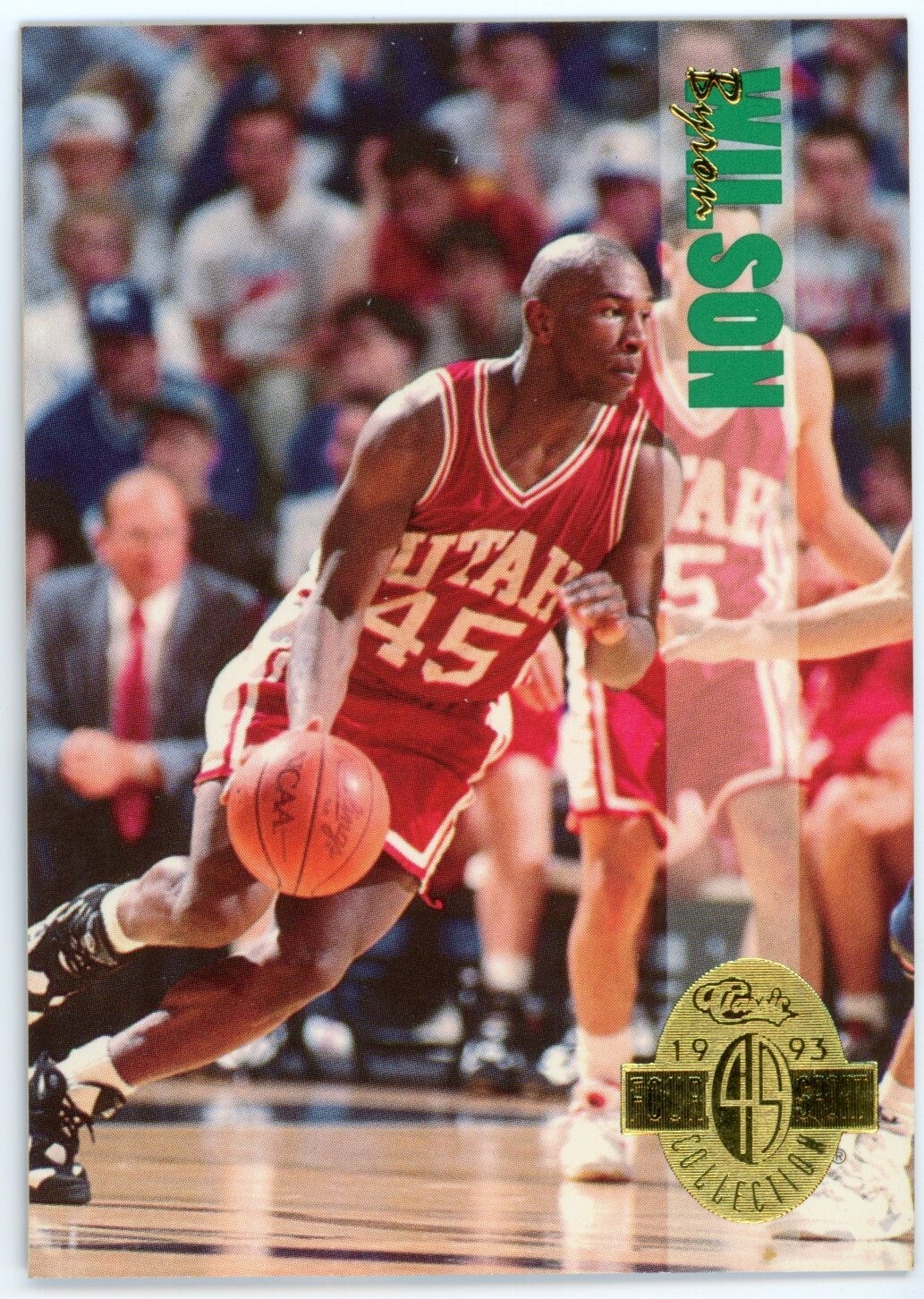 1993 Classic Four Sport Collection Byron Wilson Card #90