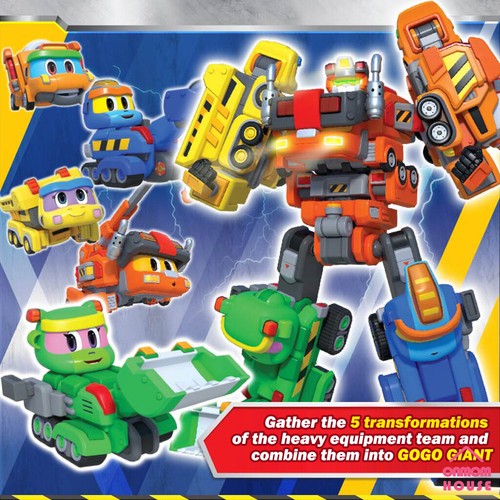 Gogo Dino 5 Styles combine to GOGO GIANT Dino Transformer Robot 2023 - Picture 23 of 45