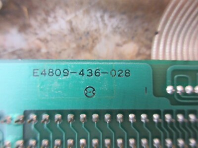 OKUMA OPUS5000 CIRCUIT BOARD E4809-436-024 E4809-436-028 | eBay