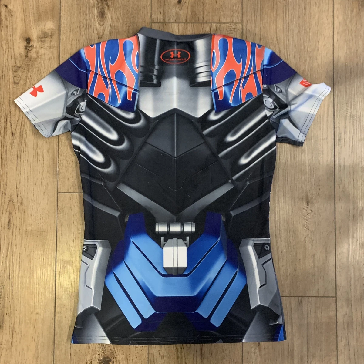 Under armour superhero shirts sales kids
