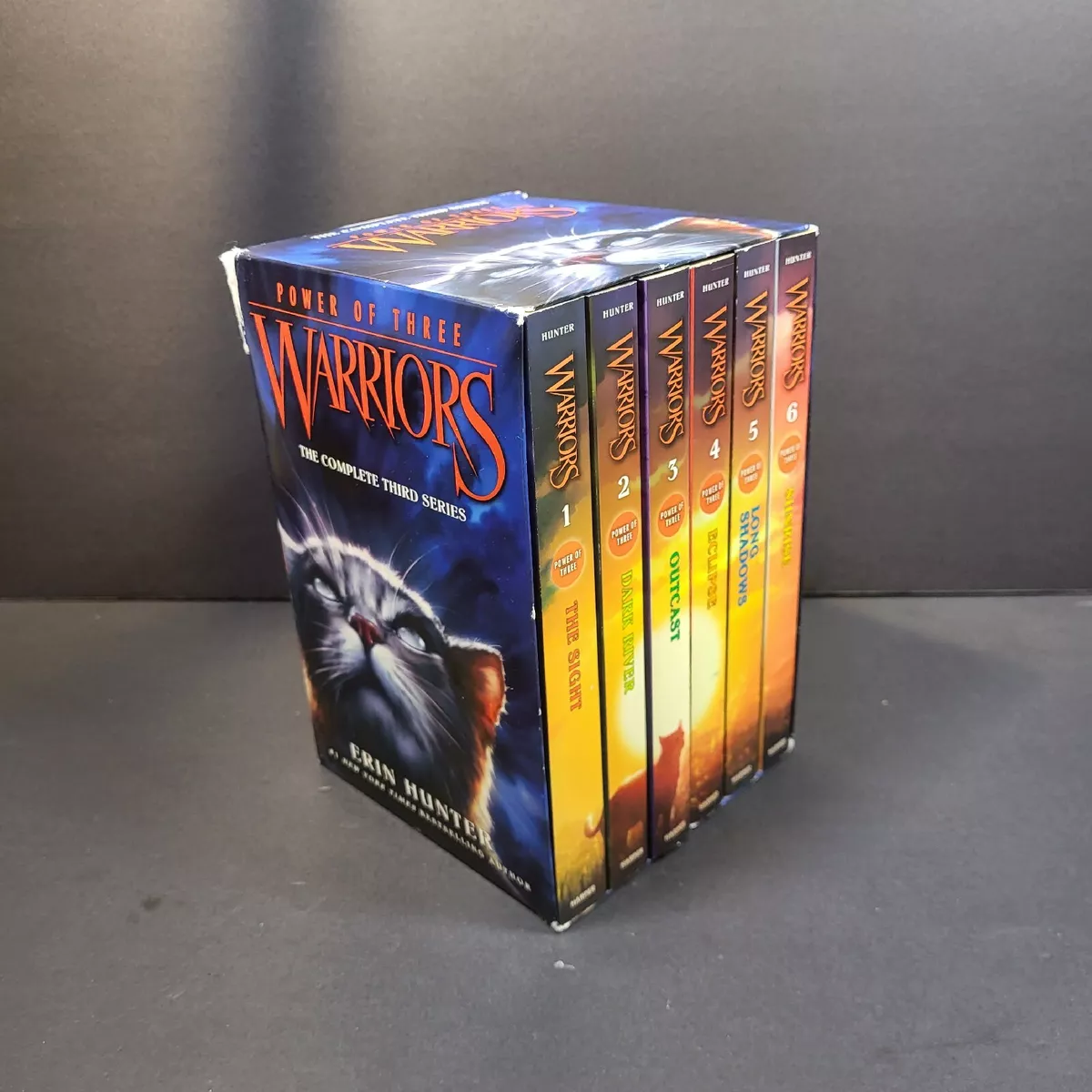 Warriors Cat Power of Three book 1-6 Series 3 Book Collection Set by Erin  Hunter