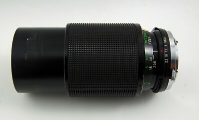 Vivitar 75-205mm F3.8 Macro Focusing Zoom with Olympus OM Mount